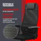 Кресло руководителя PREMIUM Ultimate EX-801 пластик, плотная двойная сетка Х2, черное. Фото товара с разных ракурсов.